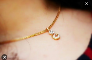 Simple Pendant Designs in Gold